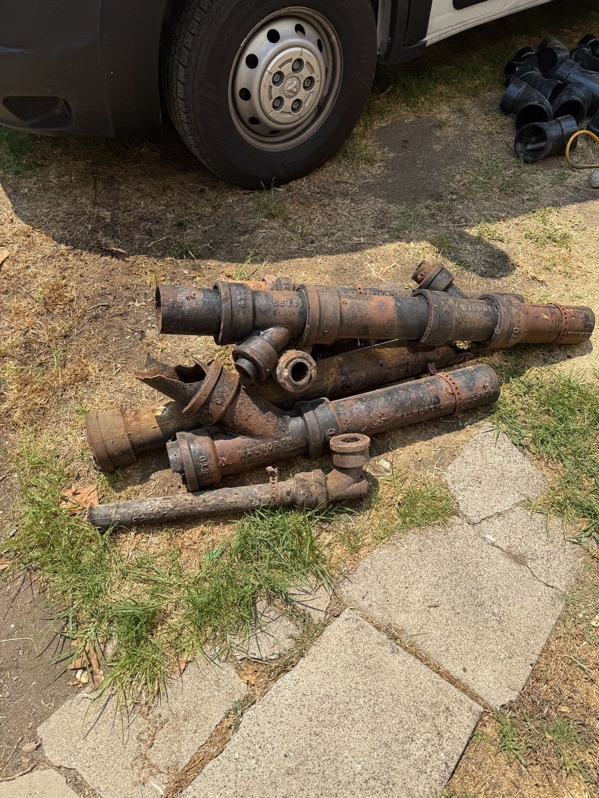 Improving Plumbing with New Drain Installation image